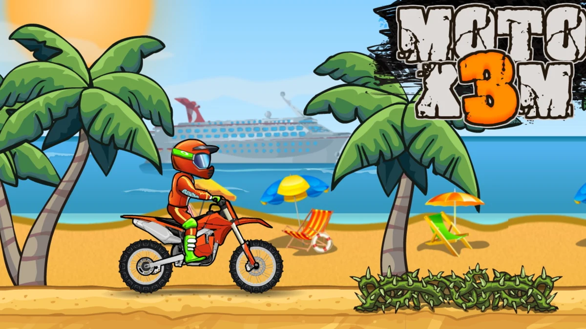 Capture d'écran du jeu Moto X3M
